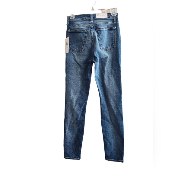7 For All Mankind High Waist Ankle Skinny Denim Jeans NWT - Picture 2 of 9